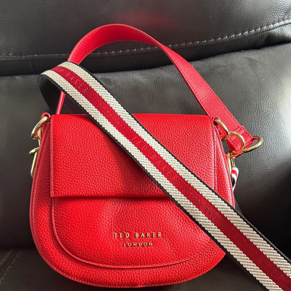 Ted Baker Bold Red Crossbody Bag